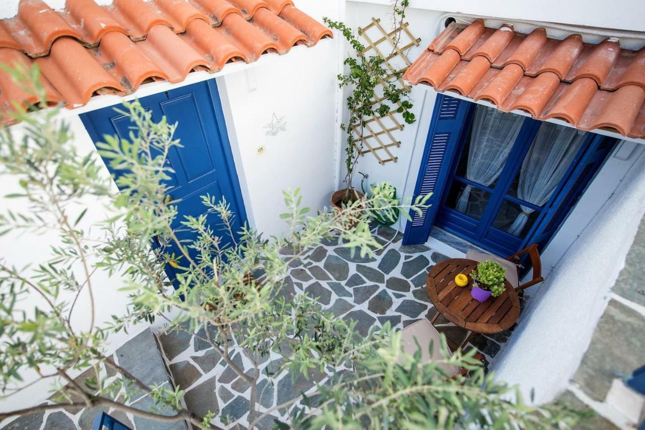 Aquarella-Stylish Veranda Apartment In Centre Of Poros Town Luaran gambar