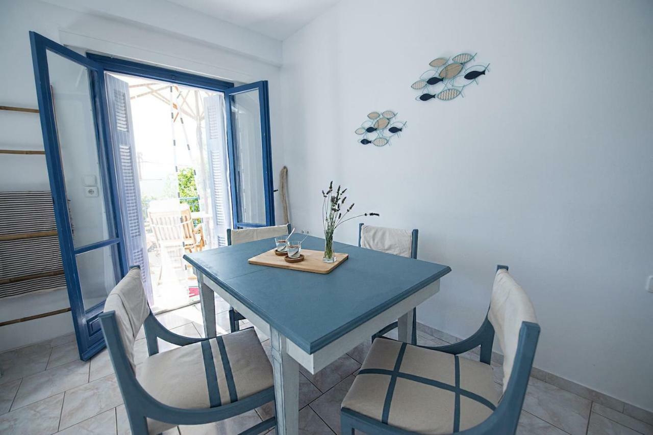Aquarella-Stylish Veranda Apartment In Centre Of Poros Town Luaran gambar