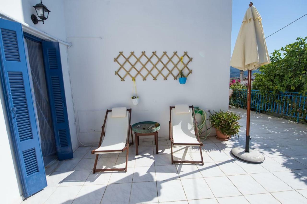Aquarella-Stylish Veranda Apartment In Centre Of Poros Town Luaran gambar