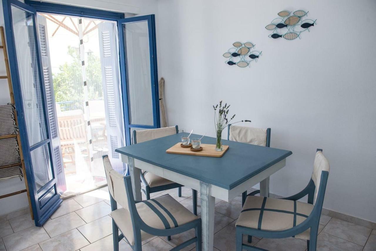 Aquarella-Stylish Veranda Apartment In Centre Of Poros Town Luaran gambar